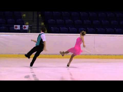 12 R. PARSONS / M. PARSONS (USA) - ISU JGP Kosice 2013 Junior Ice Dance Short Dance