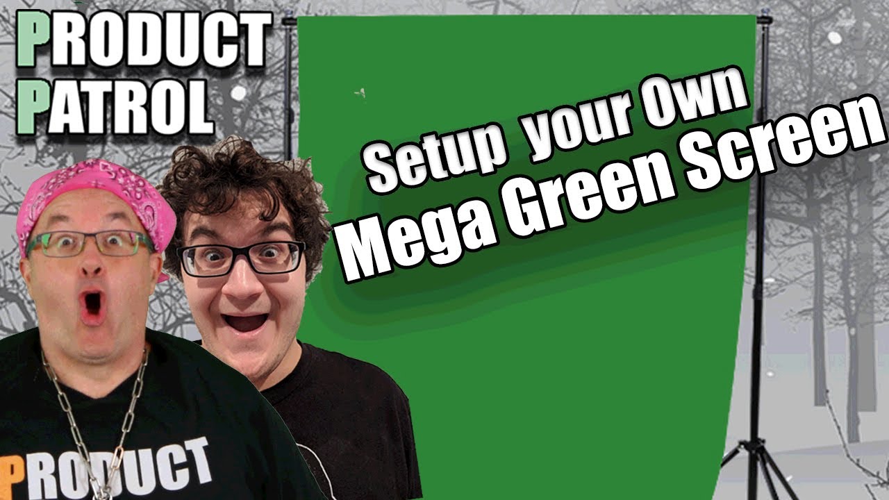 Our Green Screen Set up