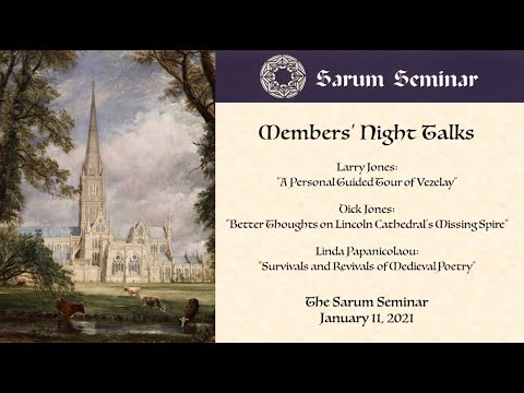 Sarum Seminar 2021-01-11: members' night
