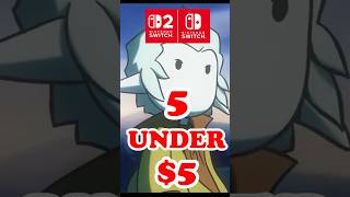 eSHOP SALE ALERT! 5 UNDER $5 Great Nintendo Switch & Switch 2 Games DEALS!