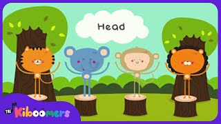 Head and Shoulders | Preschool Songs | Action Songs | The Kiboomers