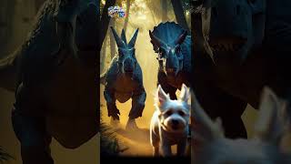 Dog Chased by Dinosaurs #ai #shorts #story