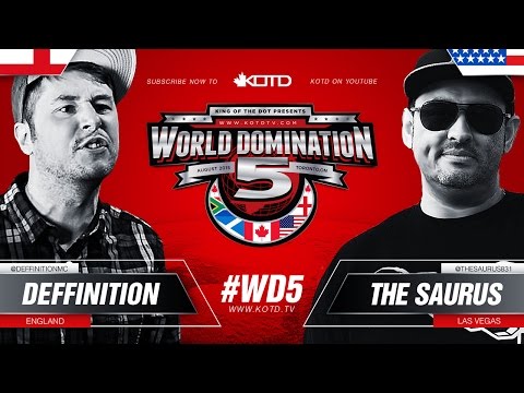 Deffinition vs The Saurus