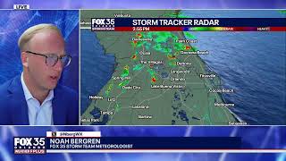 LIVE: Tracking showers and storms