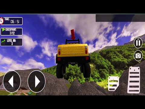 Jeep Driving Offroad Simulator 2024 - 6x6 Luxury Prado Driver 3D - Android GamePlay #1