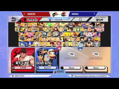 Smash it Again! #40 - sunseeds vs Bombkid (Winners Bracket)