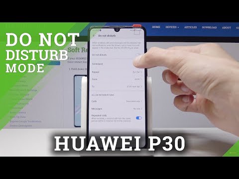 How to Activate Do Not Disturb Mode in Huawei P30 - HUAWEI Silent Mode