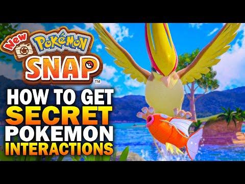 How To Get Hidden Pokemon Interactions In New Pokemon Snap