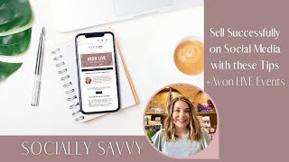 Sell More Avon with LIVE Social Selling