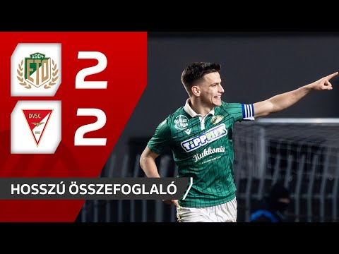 Fizz Liga: ETO FC – DVSC 2–2 | hosszú összefoglaló