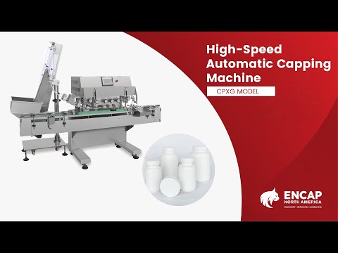 Automatic Capping Machine | Screw Capping | Bottle Capper Cap Tightener | Auto Cap Feeder | CPXG