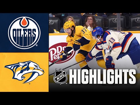 Oilers vs. Predators | NHL Highlights | January 13, 2026
