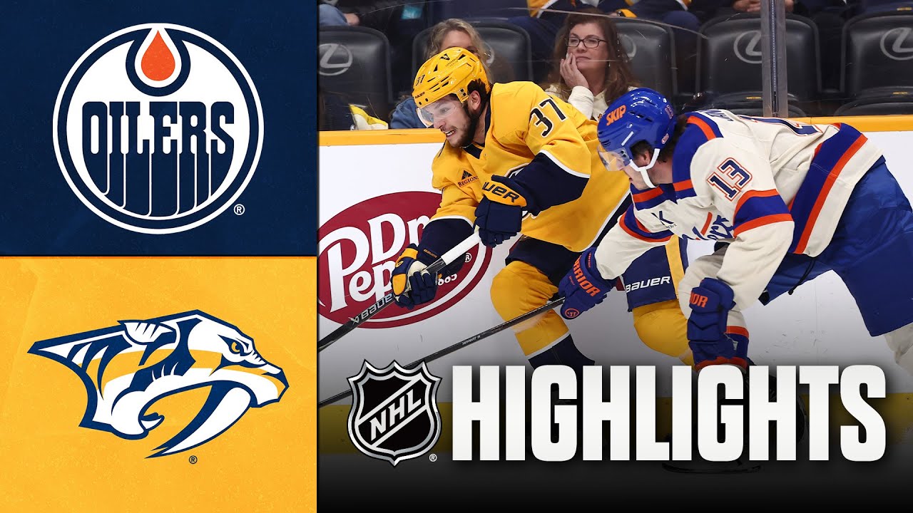 Oilers vs. Predators | NHL Highlights | January 13, 2026