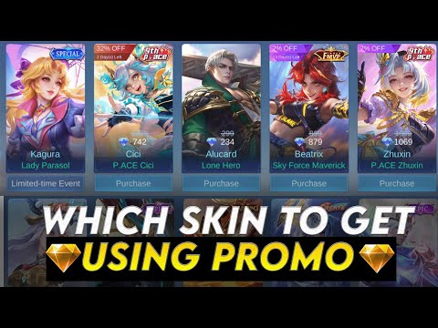 BEST SKINS TO BUY WITH PROMO DIAMONDS!