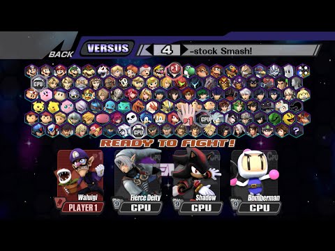 PROJECT M EX REMIX: Todos los Personajes y Skins