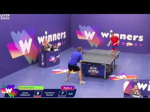 Winners League  21.02.21  Liman Aleksandr - Tveritinov Roman 14:30