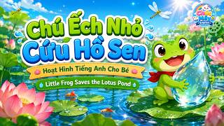 🐸 Chú Ếch Nhỏ Cứu Hồ Sen | Học Tiếng Anh Qua Hoạt Hình Cho Bé | Trúc Mây English