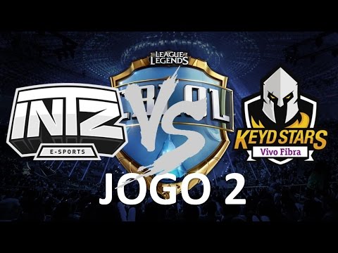 Highlight | Keyd Stars x INTZ (Jogo 2 - Semifinais)  #CBLOL 2017