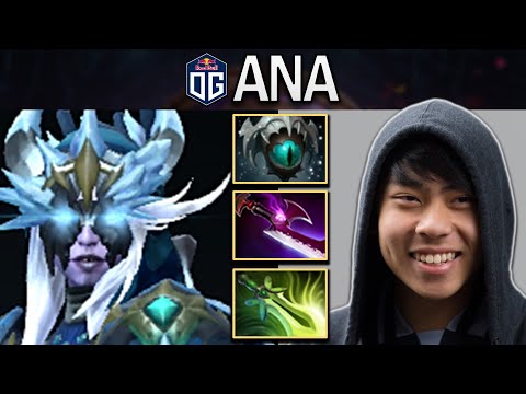 OG.ANA SMURF DROW RANGER WITH 25 KILLS & SILVEREDGE - DOTA 2 7.31 GAMEPLAY