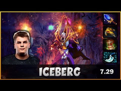 Iceberg | Invoker | Dota 2 Pro Gameplay - Patch 7.29