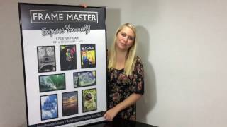 FrameMaster 24x36 Poster Frame Instructions - Movie Poster Frame