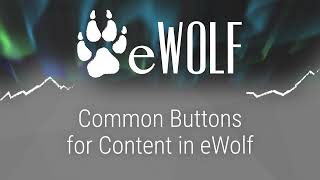 Common Navigation in eWolf
