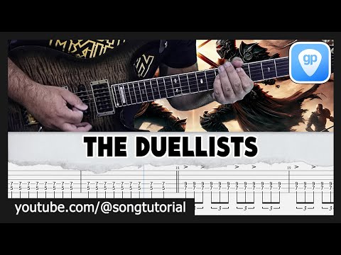 Iron Maiden | The Duellists | TAB | Guitar Cover | Lesson