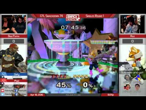 CFLS 74 - BigPappa (Ganon) vs Ridz (Fox)