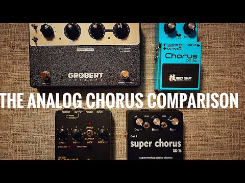 The Analog Chorus Comparison: D'ERRICO CUSTOM VS The Best Competition