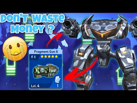 Fragment Gun 6 Unlock | Don't Waste Money 😰 | Stalker With Fragment Gun 6 - Mech Arena
