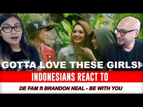 Indonesians React To De Fam Ft. Brandon Beal - With You (Music Audio Off) (REACTION)