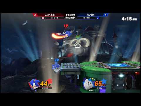 【スマブラSP】キャラ窓対抗トーナメント#2 予選 カービィ窓 VS ソニック窓