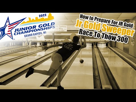Jr. Gold Sweeper Race To 300 | Vater Sweeper | Out Of The Cut Bowling
