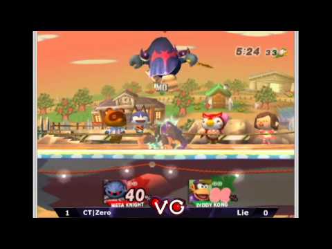 Sa2vation - ZeRo (Meta Knight) Vs. Lie (Diddy Kong) - Grand Finals - SSBB