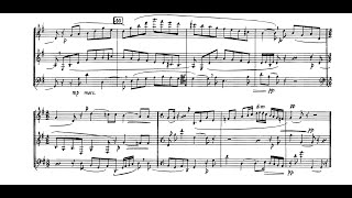 Charles Koechlin - Trio d'anches for Oboe, Clarinet and Bassoon, Op. 206 (1945) [Score-Video]