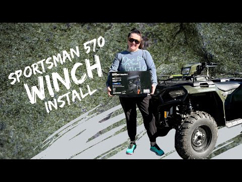 Sportsman 570 Winch Install