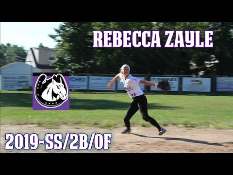 2019-SS/2B/OF Rebecca Zayle Softball Skills Video