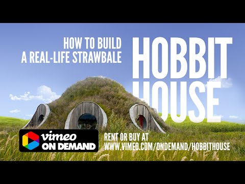 How to build a real-life strawbale hobbit house - film trailer