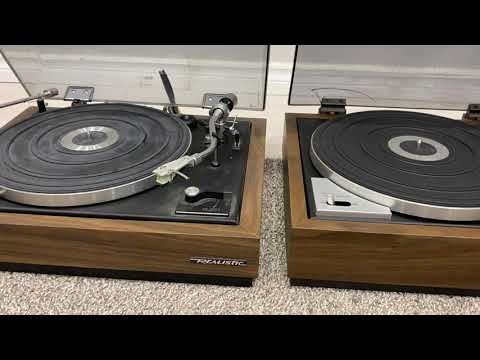 Chuo Denki Company (C.D.C) Vintage turntables from the 1970's.