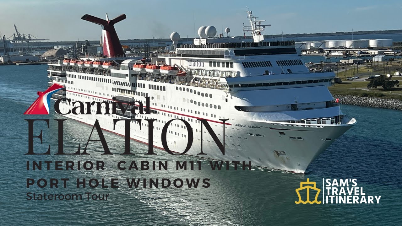 Carnival Elation - Cabin M11 - Video 1
