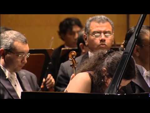 19 years old Irina Chistiakova plays J. Brahms concerto d-moll, 3 mov.