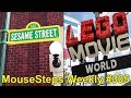 MouseSteps Weekly 305 Lightning McQueen DHS Preview Sesame Street At SeaWorld LEGO Movie World