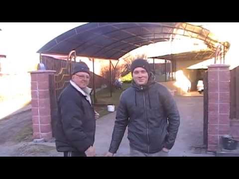 Видео‑отзыв — навес в Заславле
