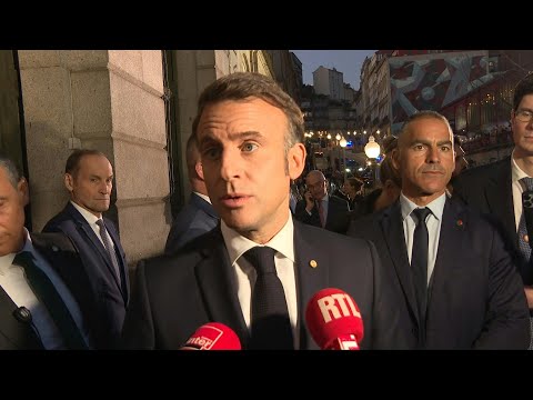 Macron says Russia the 'aggressor', following Trump-Zelensky spat | AFP