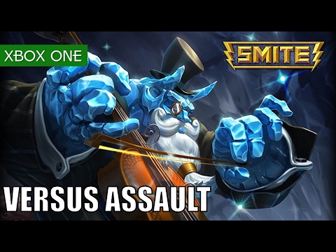SMITE Gameplay Xbox One Assault Versus as Ymir - Putting up walls faster than Trump