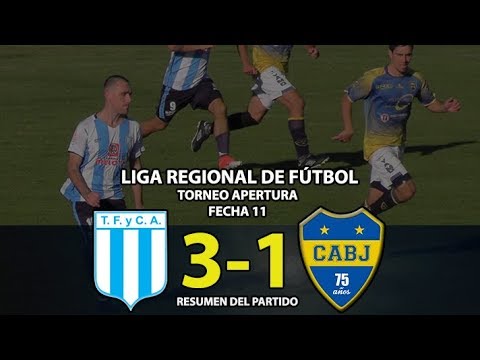 Tiro Federal de Puan vs Boca Juniors - Resumen (3-1) | Fecha 11 | Liga Regional de Fútbol