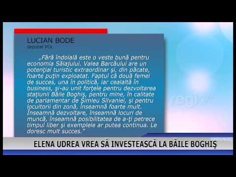 Elena Udrea vrea sa investeasca la Baile Boghis