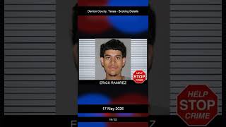 Denton County, Texas Booking Records - 17 May 2026