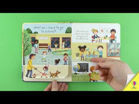 Книга Lift-the-Flap Very First Questions and Answers: Why Do I Have to Go to School? video 1