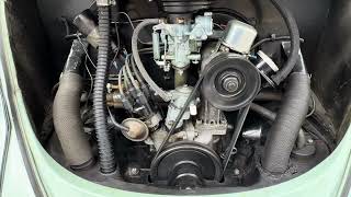 1965 Volkswagen Beetle Type 1 Start Up